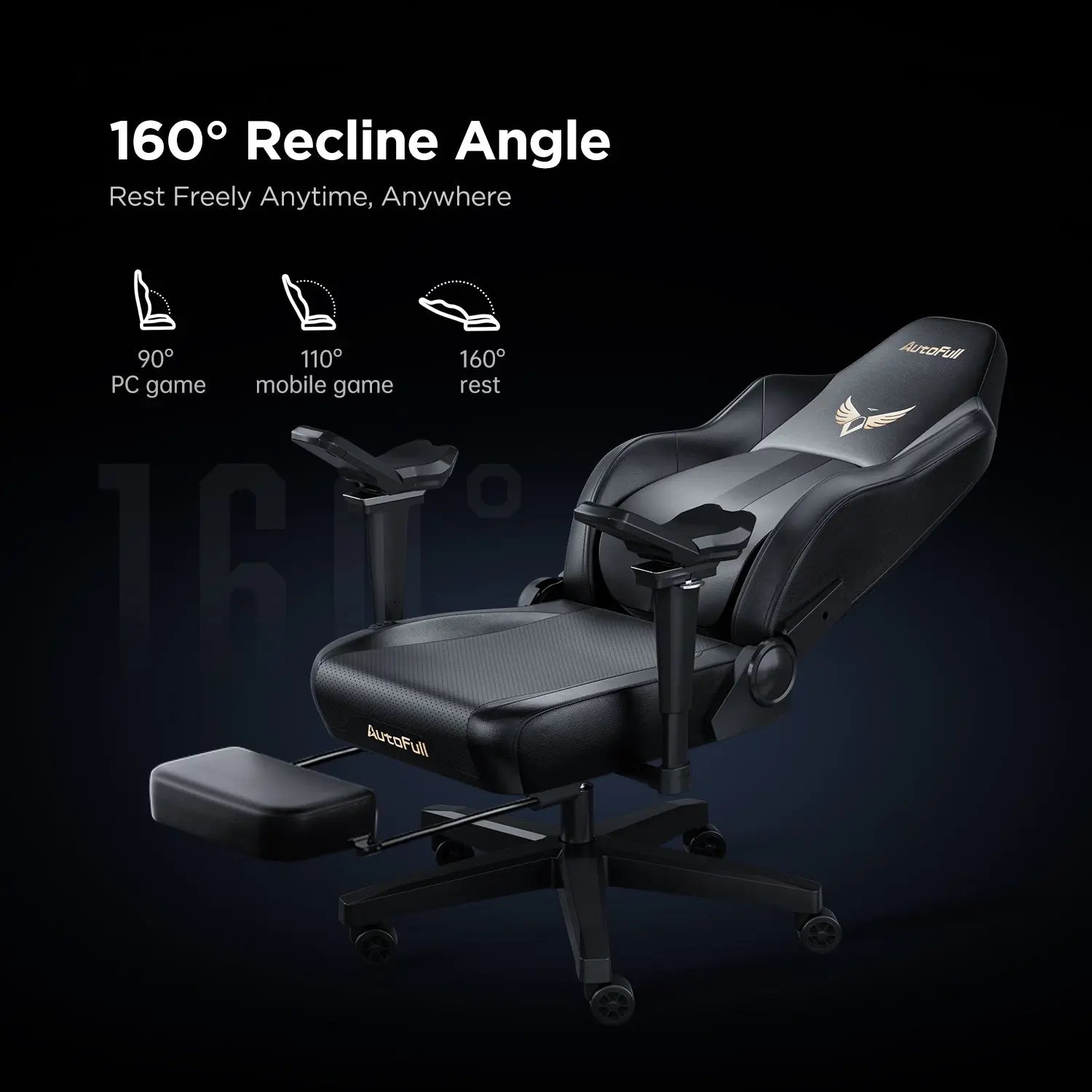 AutoFull M6 Elite Gaming Chair with 6D Armrests AutoFull