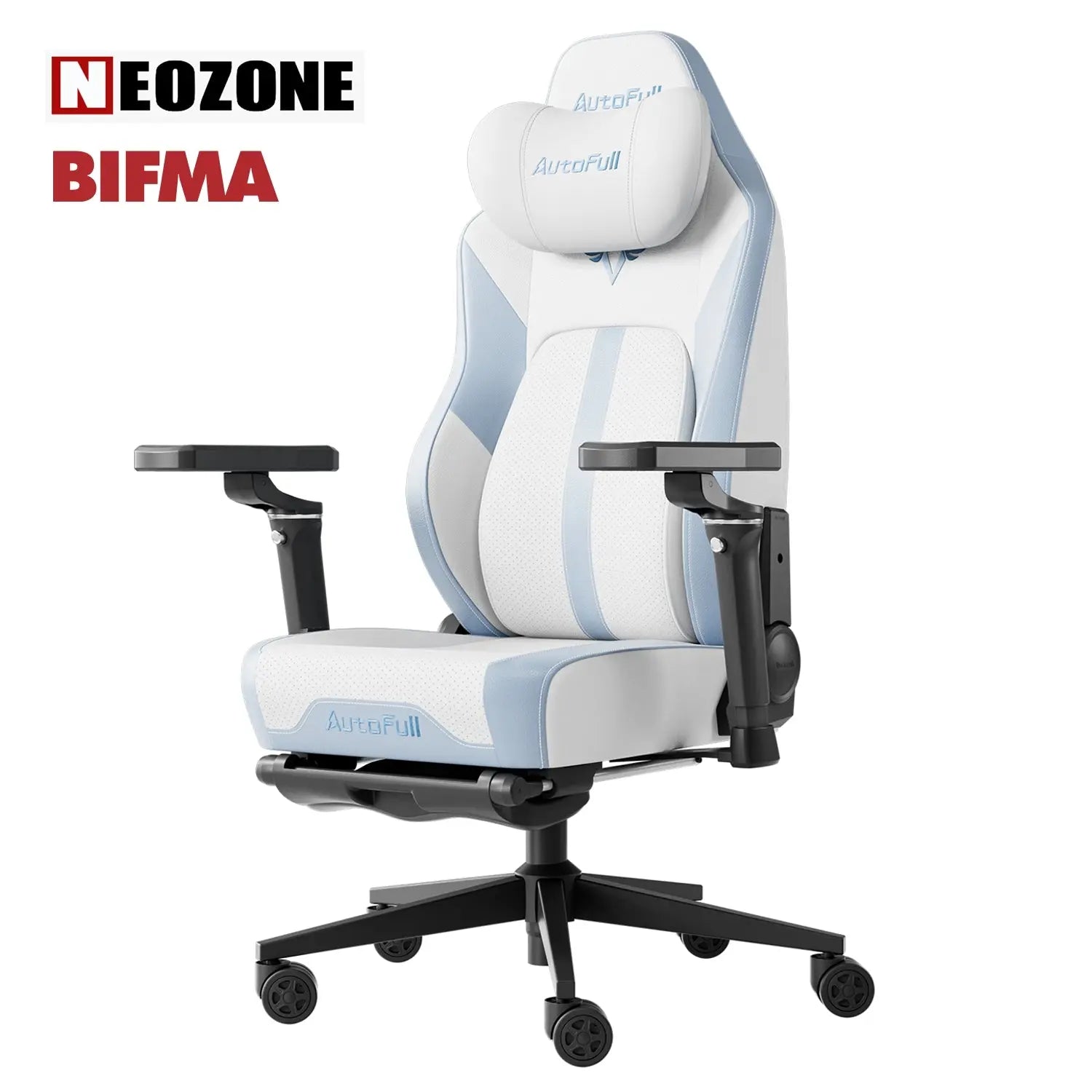 AutoFull M6 Ultra Black Gaming Chair with Massage