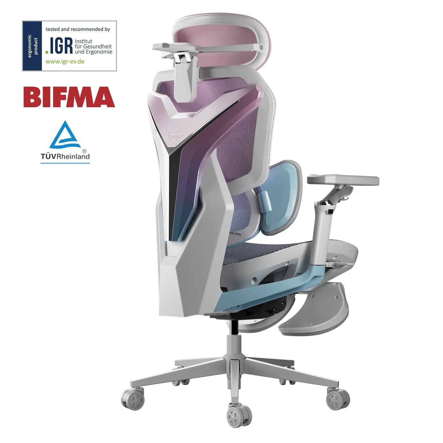 AutoFull G7 Pink Ergonomic Gaming Chair AutoFull US