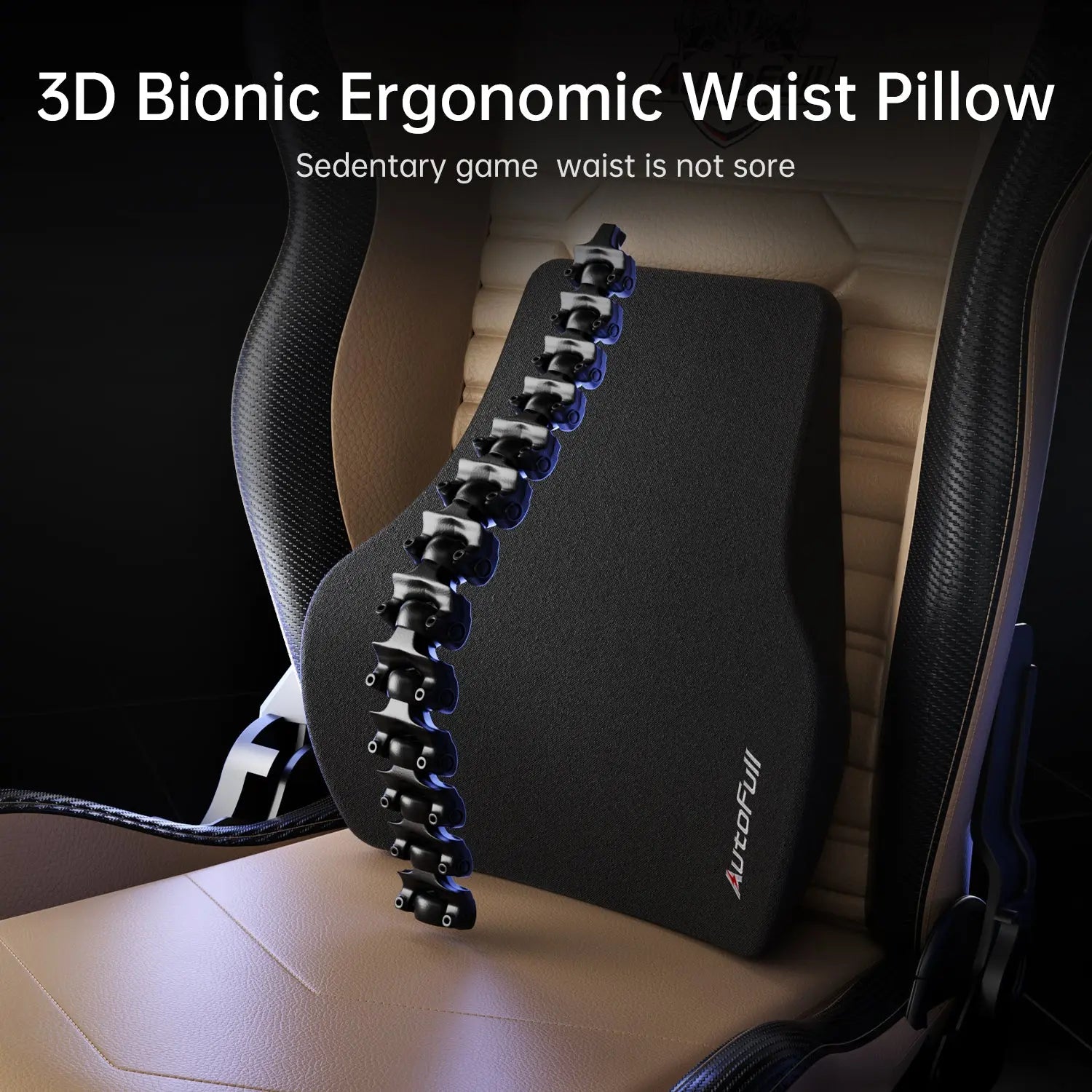 AutoFull C3 Gaming Chair with Ergonomic Lumbar Pillow AutoFull US